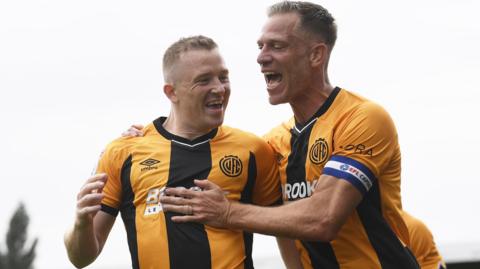 Cambridge celebrate scoring