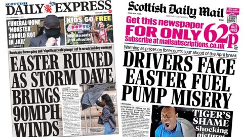 Scottish Daily Express and Scottish Daily Mail