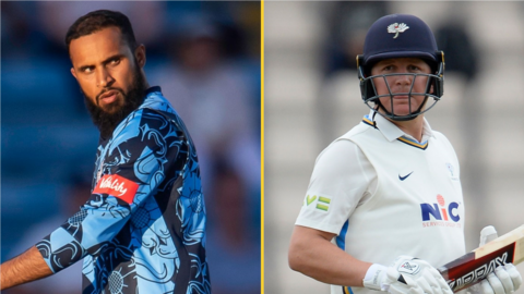 Adil Rashid and Gary Ballance