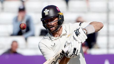 Ben Foakes batting for Surrey