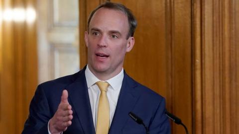 Foreign Secretary Dominic Raab