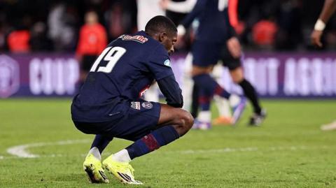 Ouusmane Dembele of PSG