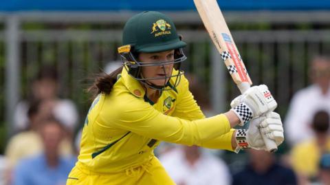 Courtney Webb playing for Australia A