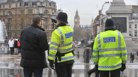 Met Police officers generic