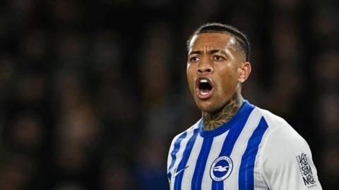 Igor Julio playing for Brighton