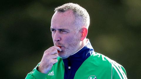 Ireland coach Mark Tumilty