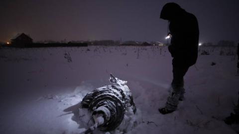 Site of the Saratov airlinescrash site