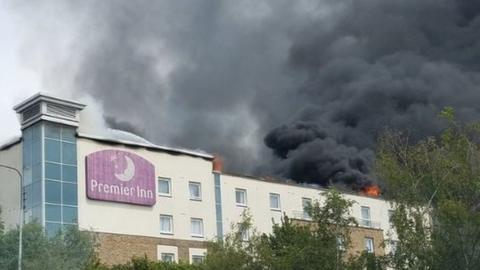 Hotel fire