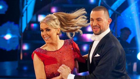 Robin Windsor and Patsy Kensit on Strictly Come Dancing