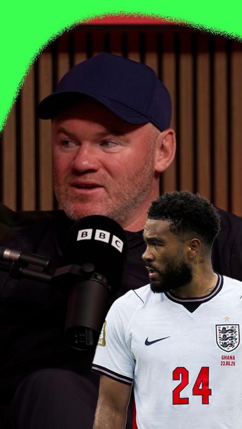 Wayne Rooney and Reece James