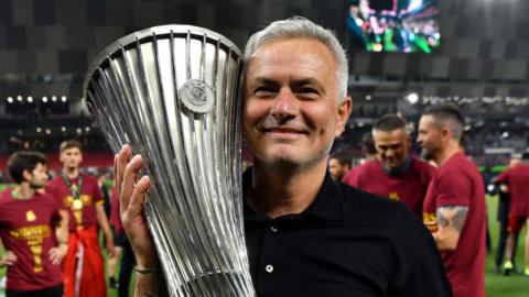 Roma manager Jose Mourinho