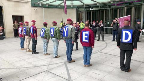 Northern Ireland protest