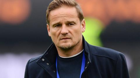 Neal Ardley while in charge at Solihull Moors