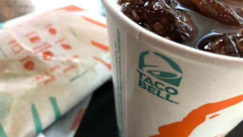 Taco Bell cup