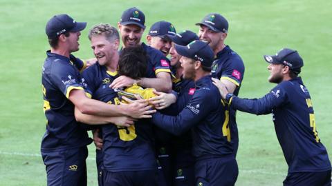 Glamorgan celebrate