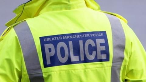 GMP officer on duty in Manchester city centre