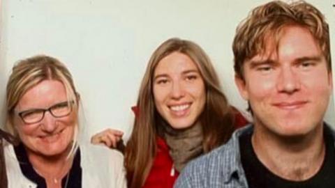 Josephine, Maudie and Hamish Barclay