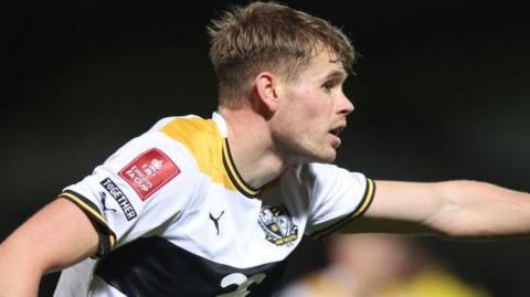 Lewis Cass playing for Port Vale
