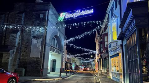 High Street in Cardigan