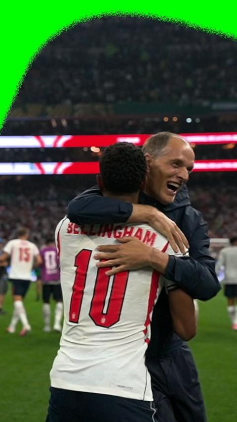 Jude Bellingham and Thomas Tuchel