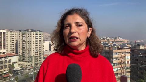 The BBC's Lina Sinjab reporting from Damascus, Syria