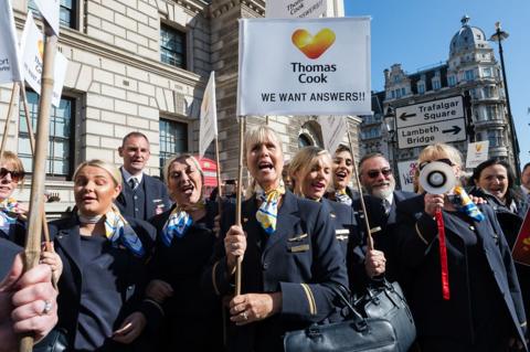 Thomas Cook protest