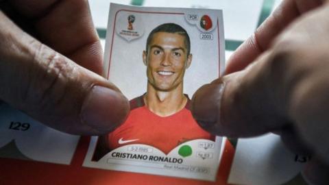 Sticker of Cristiano Ronaldo