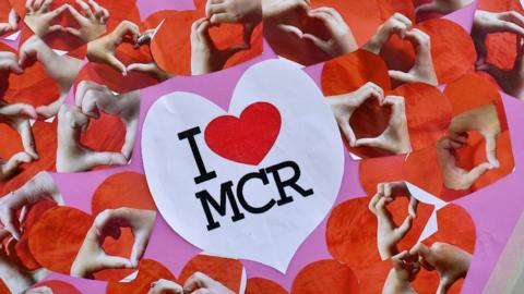 I Love Manchester sign