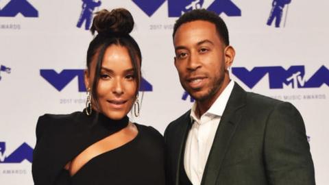 Ludacris and his wife Eudoxie Mbouguiengue