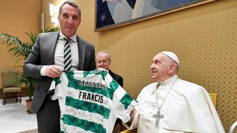 Brendan Rodgers and the Pope