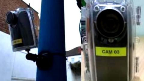 Cameras were installed to monitor traffic levels in Bradford