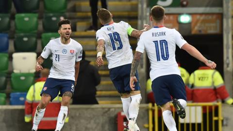 Slovakia get second goal