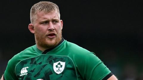 Ireland tight-head prop John Ryan.