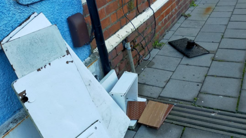 Fly-tipping in Cardiff