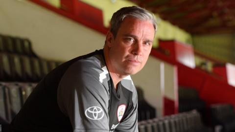 New Barnsley manager Michael Duff