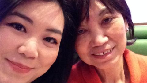 Zoe and her mother, Stella Wong