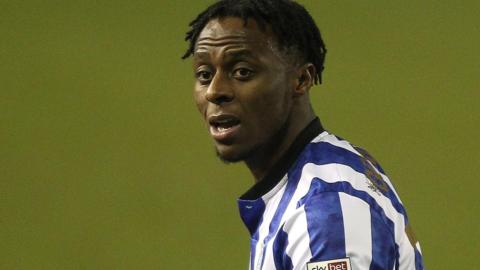 Moses Odubajo in action for Sheffield Wednesday