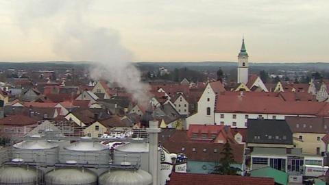 Rooftop view of Abensberg