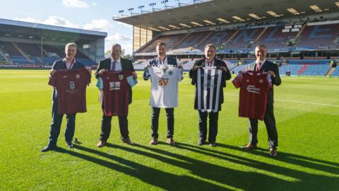 Premier League Burnley have agreed partnerships with Ayr United, Llandudno, Portadown and Cobh Ramblers