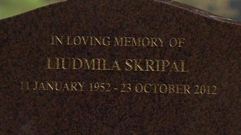 The grave of Liudmila Skripal