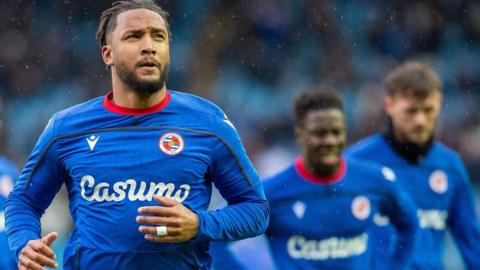 Liam Moore and Reading team-mates