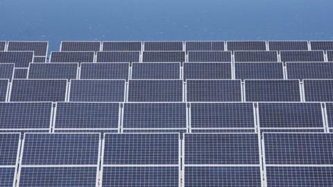 Solar panels. File photo