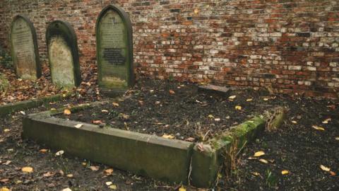 Unmarked grave plot