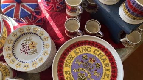 King Charles pottery by Emma Bridgewater