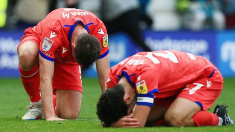 Blackburn's Dominic Hyam looks at the ground after scoring a late own goal at Preston