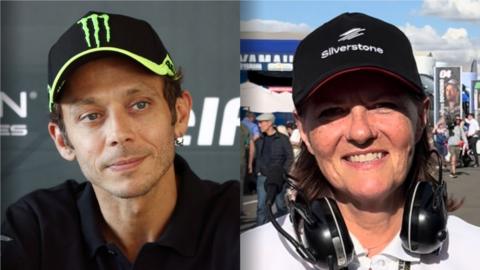 Valentino Rossi and Olga Budimir