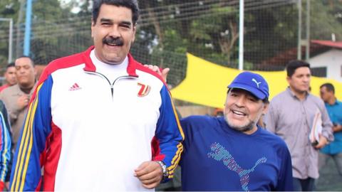Maduro and Maradona
