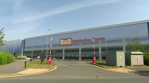 B&Q distribution centre in Swindon