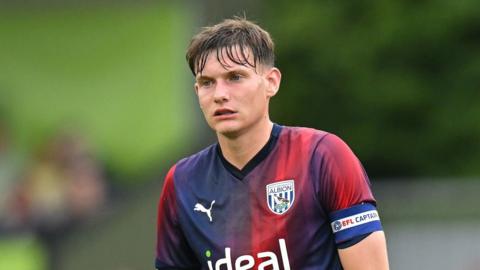 Taylor Gardner-Hickman on the pitch for West Brom during a pre-season match