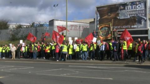 Oxford Bus drivers strike